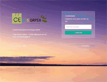 Tablet Screenshot of ce-orpea.com